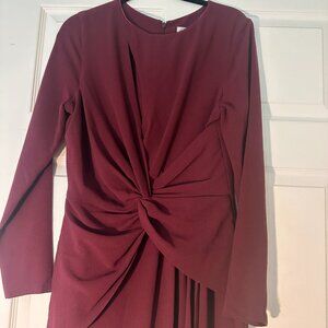 Dress The Population Long Sleeve Twisted